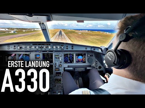 Meine erste Landung im A330neo! AeroNewsGermany