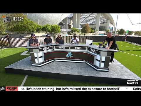 The Pat McAfee Show Live From NFL Network Studios | Tuesday October 20th 2026