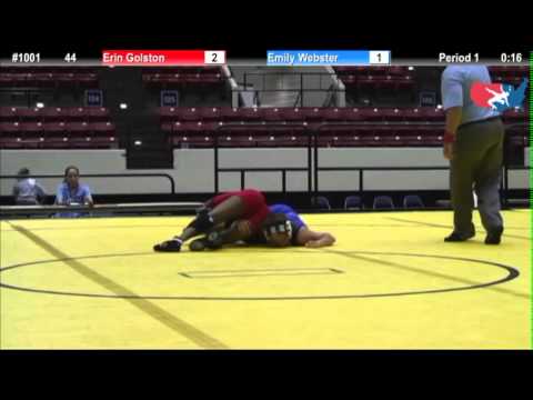 WM 44 KG - WTT Final Match #1 - Erin Golston (NYAC) vs. Emily Webster (Gator)