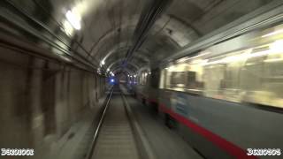 Tunnel Train Surfing in San Francisco, California USA (redux)