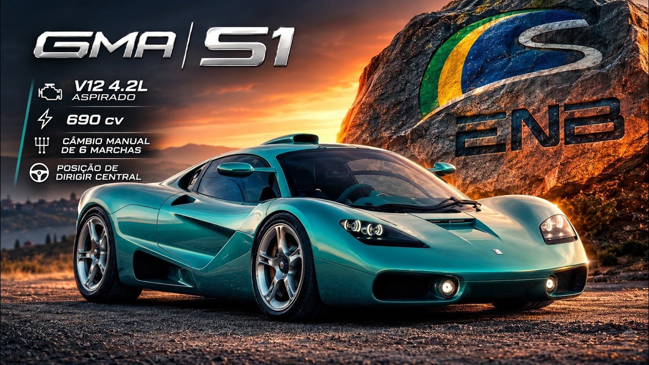 Briefing #466 - Gordon Murray S1, o real sucessor da McLaren F1 é este aqui?! e a T.50?🤔