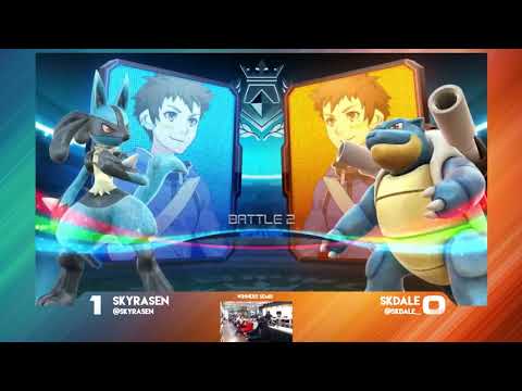 SkyRasen (Lucario) vs SKDale (Empoleon/Blastoise) - Pokken at Alpha - 11/13/18