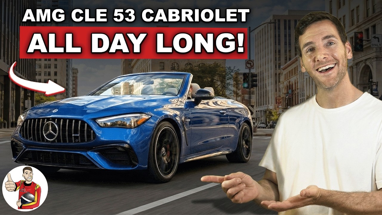 What It’s Like to LIVE with a 2025 Mercedes-AMG CLE 53 Cabrio (POV)