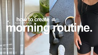 how to create your dream morning routine  ☁️  an aesthetic & productive guide