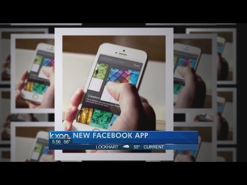 Facebook Releasing New App