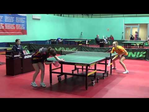 Екатерина КУЧЕНКОВА - Дарья ДУЛАЕВА (Полная версия), Настольный теннис, Table Tennis