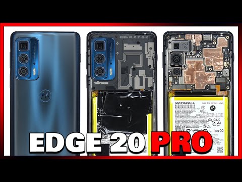 Motorola Edge 20 Pro / Edge S Pro Demontage Teardown Reparatur Video-Review