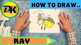 How to Draw Ray from The Princess and the Frog