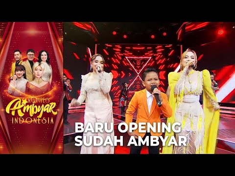 AMBYAR! Farel Prayoga X Dara Fu X Tasya Rosmala - Medley Song | KONTES AMBYAR INDONESIA