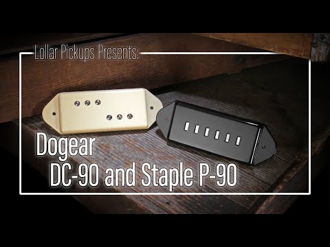 New From Lollar Pickups: Dogear DC-90 and Staple P-90