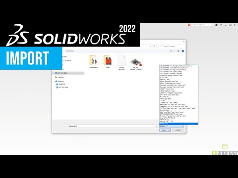 SOLIDWORKS 2022 What's New - Import