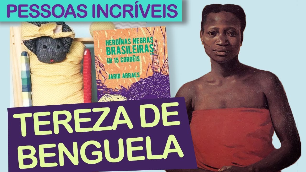 TEREZA DE BENGUELA líder quilombola, heroína negra - Fafá conta pessoas incríveis
