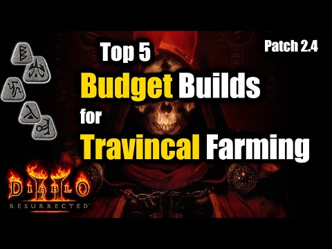 5 Budget Builds you can farm Travincal with - Diablo 2 Resurrected