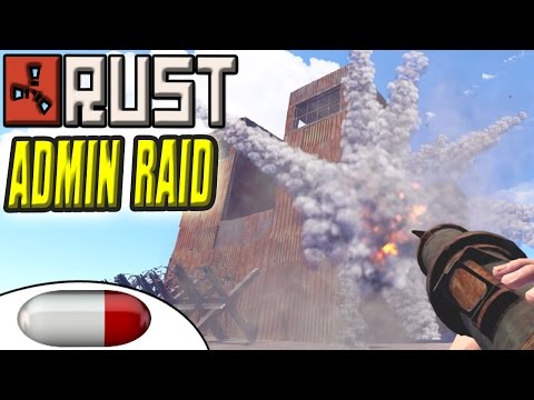 Rust Raids | ARMORED ADMIN BASE | with Pepster | Disappointing Loot (Vanilla Gameplay Part 1)