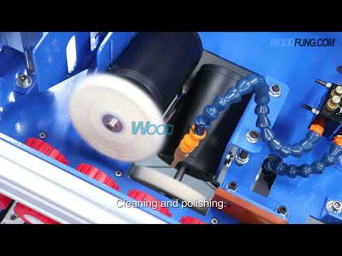 MY07max Automatic PVC Edge Banding Machine Straight Edge Bander Trimming Machine