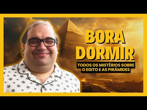 SÉRGIO SACANI E OS SEGREDOS DAS PIRÂMIDES E DO EGITO | SOM DE CHUVA PARA DORMIR