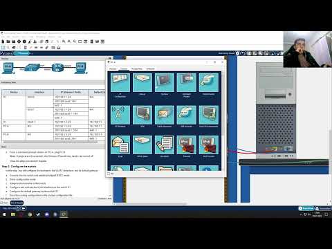 Cisco Packet Tracer - 10.4.4 Build a Switch and Router Network