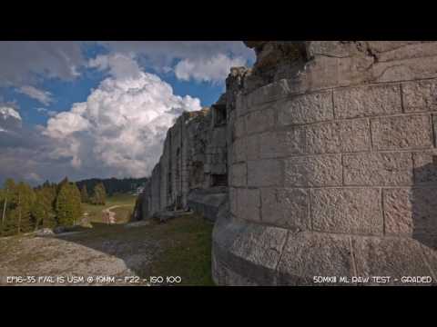Forte Cherle - Folgaria - 5DMKIII RAW Test