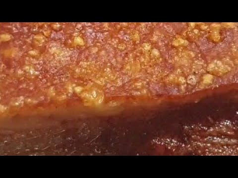 Heo quay giòn tan trong miệng@Crispy roast pork recipe melts in your mouth@