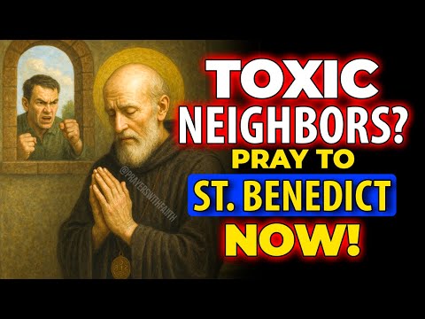 Saint Benedict Prayer to Keep Toxic and Evil Neighbors Away from Your Home
