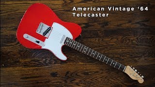 Video thumbnail for Demo: American Vintage '64 Telecaster by The Guitar Geek