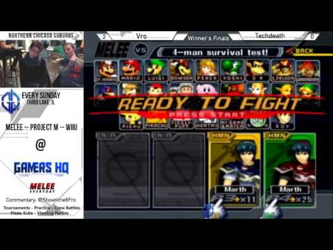 GHQ Weekly [1/3/16] - WF: VH | Vro (Marth) vs. UIC | TechDeath (Marth)