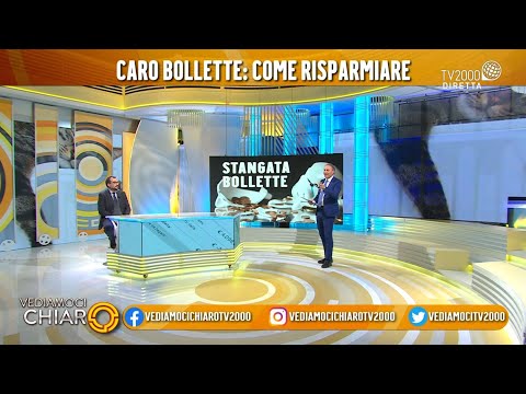 Vediamoci Chiaro, 21 gennaio 2022 - Caro bollette, come risparmiare