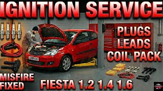 Ford Fiesta | How To service Change Spark Plugs Leads & Coil Pack (1.2, 1.4, 1.6 Petrol)