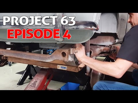 Project 63 Episode 4 - let's drop the Mini's rusty subframe