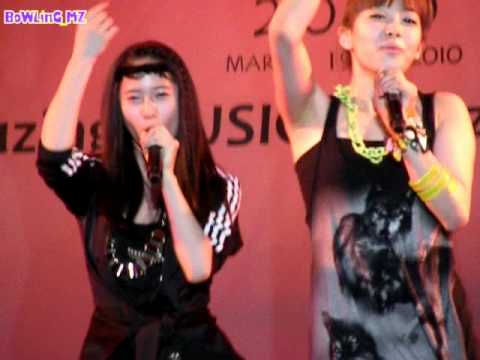 100319 [Fancam] F(x) - Chocolate Love @ Pattaya Music Festival 2010