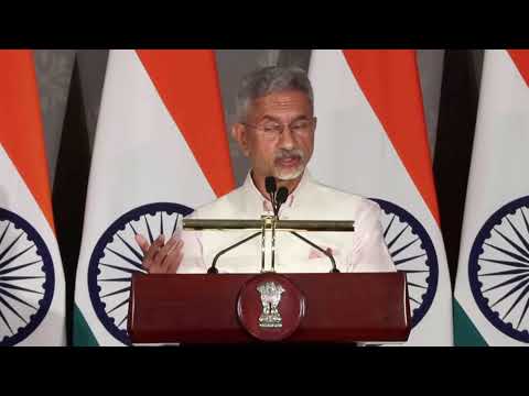 Press conference by EAM Dr. S Jaishankar and US Secretary of State Marco Rubio.