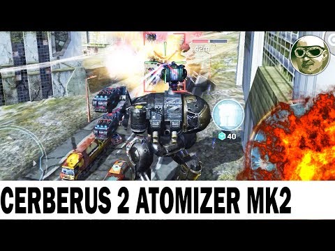 SECONDS DECIDE EVERYTHING! WAR ROBOTS CERBERUS 2 ATOMIZER & VIPER MK2 WITHOUT TITAN