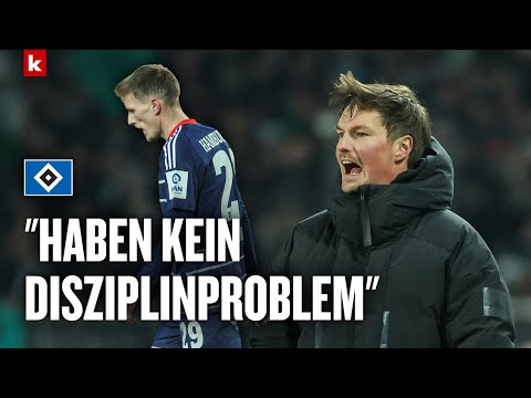 Video Thumbnail: Polzin über Sahiti-Platzverweis: "Großes Problem, wenn der Erfolg gefährdet wird" | Hamburger SV