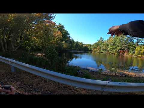 THE WARNER TRAIL Sec 8, F. Gilbert Hills Forest to Lakeview Rd to Rt.140 Foxboro, MA Vid 6 of 8