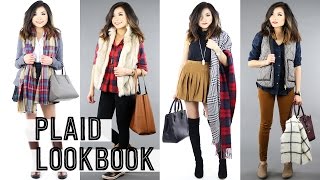 Preppy Plaid Lookbook + Black Friday Cyber Monday Tips and Advice 2015 | Miss Louie