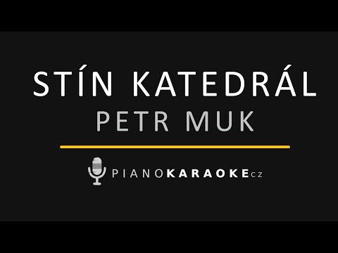 Petr Muk - Stín katedrál | Piano Karaoke Instrumental