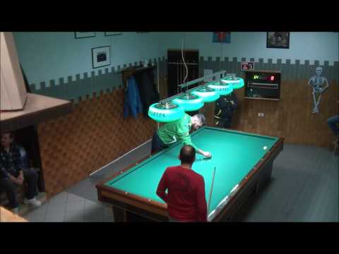 Finale biliardo goriziana @ Versante Est cafè -Mogoro-Baku vs Ignazio 14/11/2016