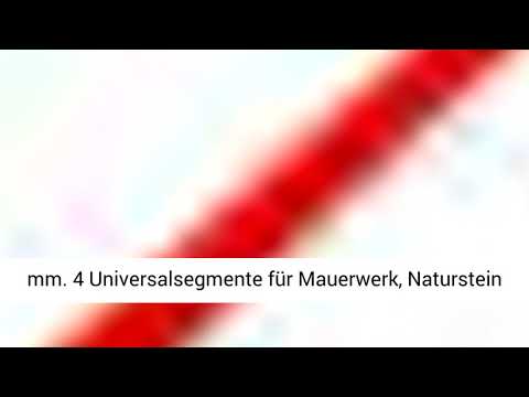 Holzinger Diamantbohrkrone für Kernbohrgerät, 32 mm