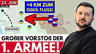 Russen mit großen Gebietsgewinnen, Spezialkräfte zerstören wichtige Eisenbahnbrücke auf der Krim!