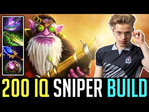 Topson 200 IQ Build on SNIPER - Unlimited Assassinate DOTA 2