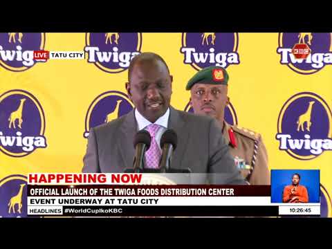 President Ruto [FULL Speech] during the Official Launch of Twiga Foods Distribution Centre