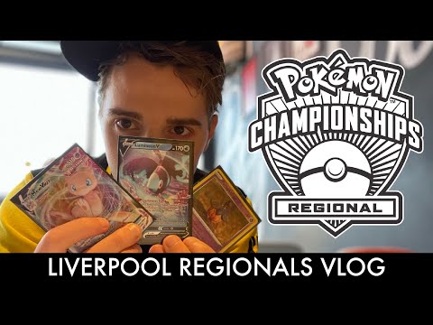 Pokemon TCG Liverpool Regionals VLOG with Mew VMAX! (Tournament Report)