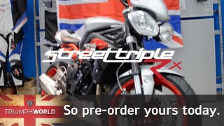 preview picture of video 'Street Triple Rx At Triumphworld Chesterfield'