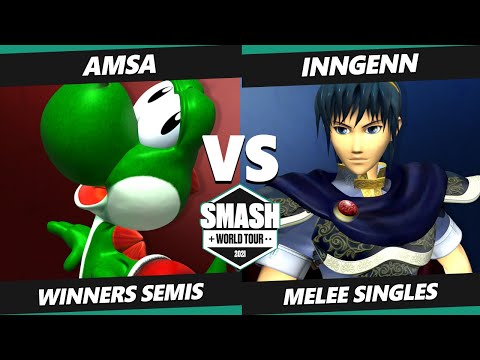 SWT East Asia Winners Semis - aMSa (Yoshi) Vs. Inngenn (Marth) Smash Melee Tournament