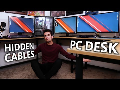 Computer desks & cable management