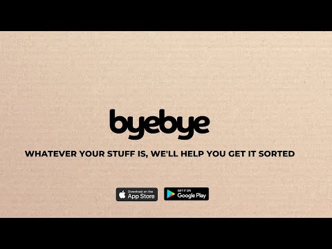 Byebye: Organize. Declutter. Video