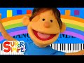 What S Your Favorite Color Super Simple Songs Slow EASY Medium 4K Piano Tutorial