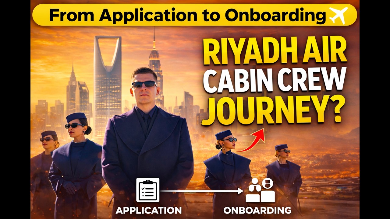 From Application to Onboarding: The Full Riyadh Air Cabin Crew Journey ✈️