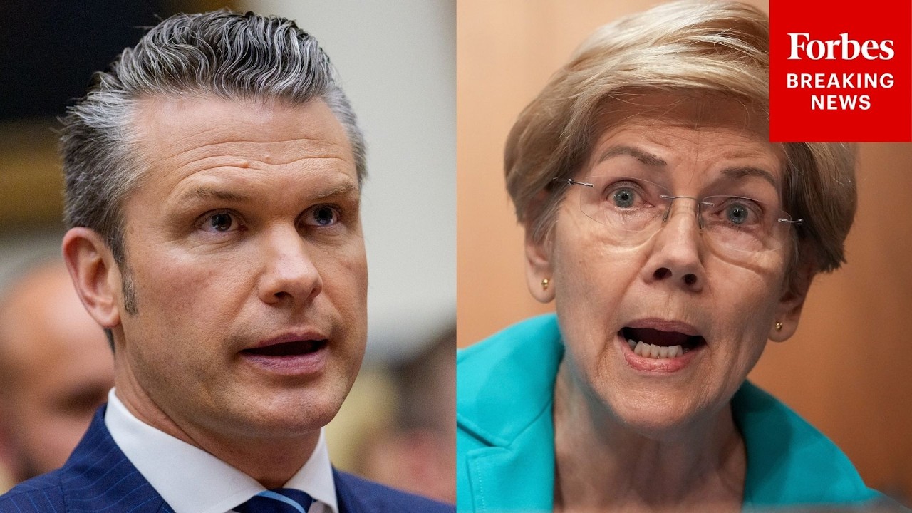 Video | BREAKING NEWS: Elizabeth Warren Grills Pete Hegseth On Allegation He Tried To Profit From Iran War