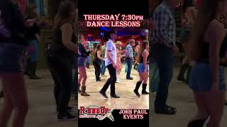 Lonely Drum by Aaron Goodvin - Line Dance Lesson with JohnPaul at Round Up Nightclub - Davie Florida